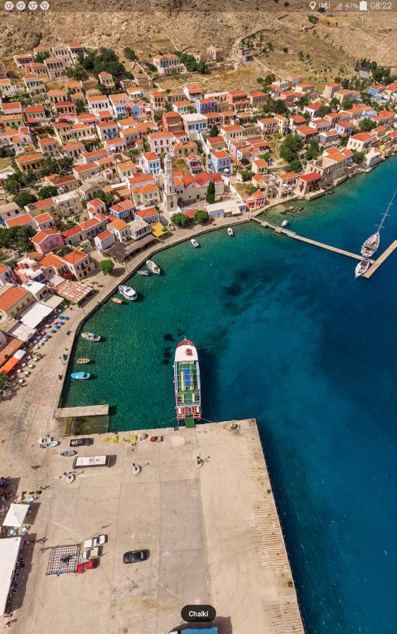 Amazing House in Halki Villa Esterno foto